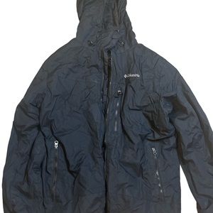 Black Columbia Winter Jacket for Men